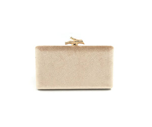 Velvet clutch
