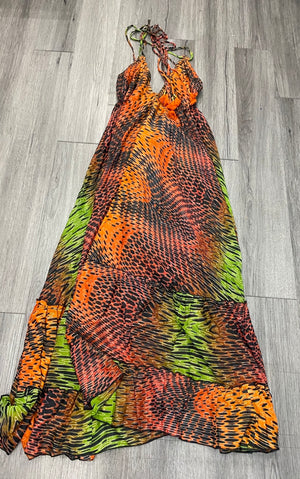 Draped back maxi imported from India