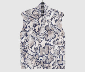 Sleeveless Mock neck