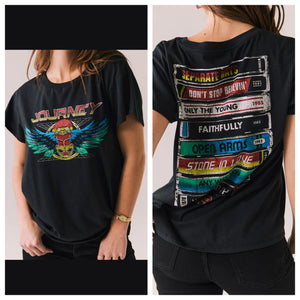 Journey tape deck graphic tee