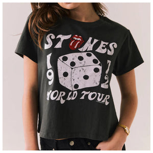 Rolling Stones dice tour graphic tee