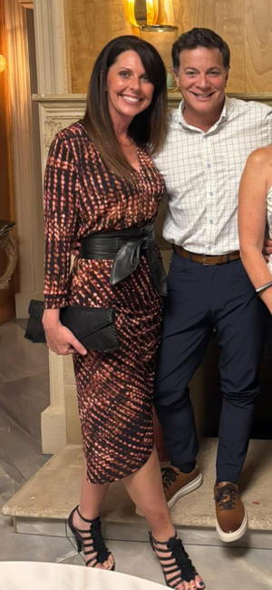 Charli Shirred long sleeve dress