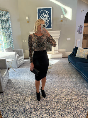 Mesh long sleeve