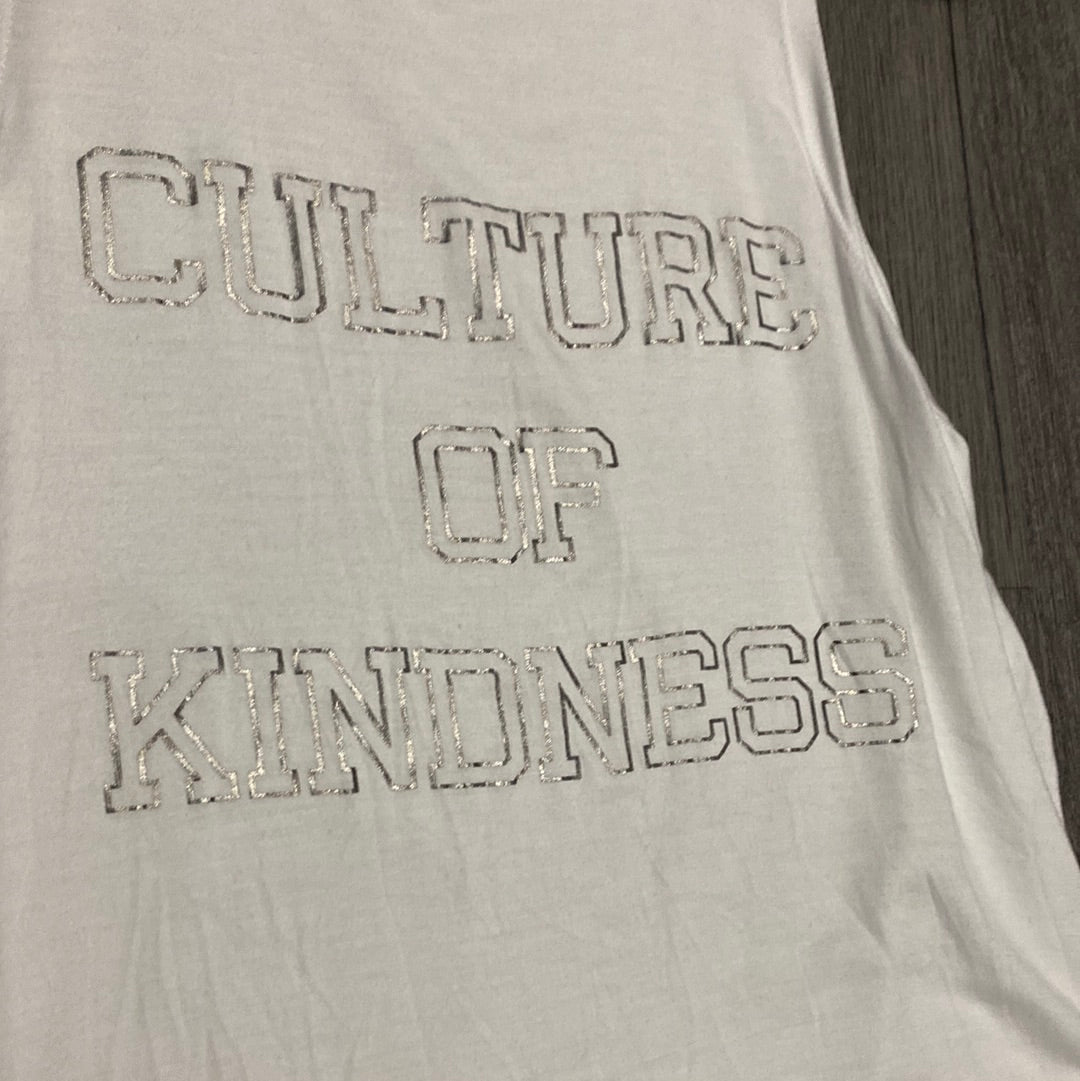 “culture of kindness” graphic muscle tank