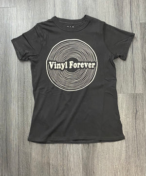 Vinyl forever graphic tee