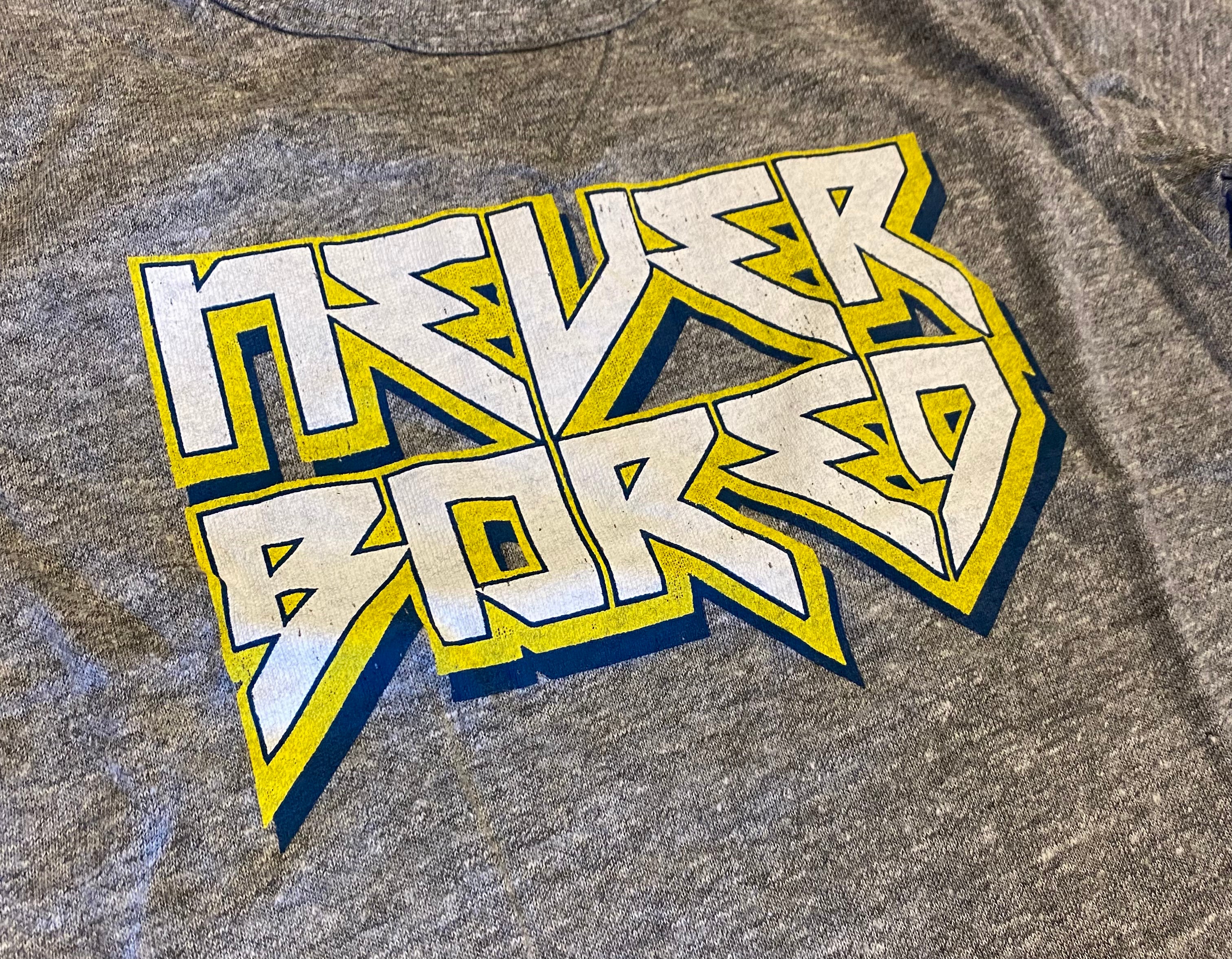 KIDS Never Bored tee by