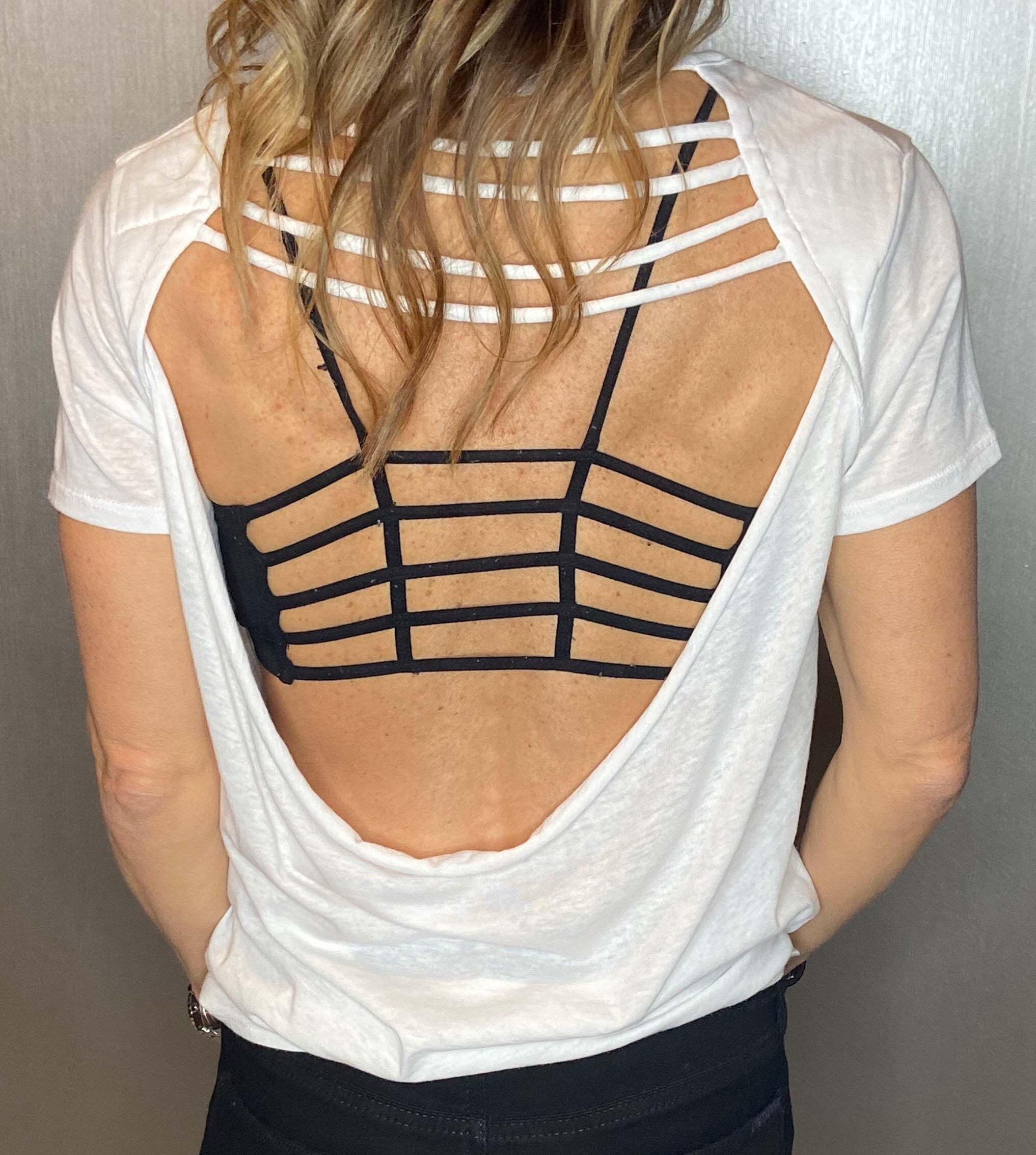 Chaser Draped back tee
