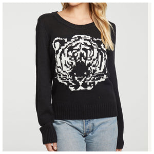 Tiger graphic pullover