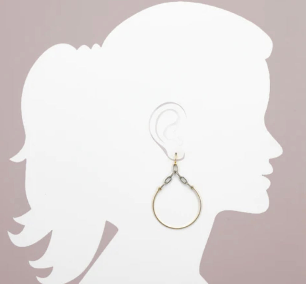 Circle earring