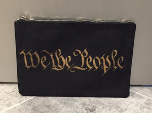 “We the people” graphic clutch