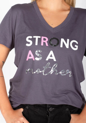Strong as a Mother tee