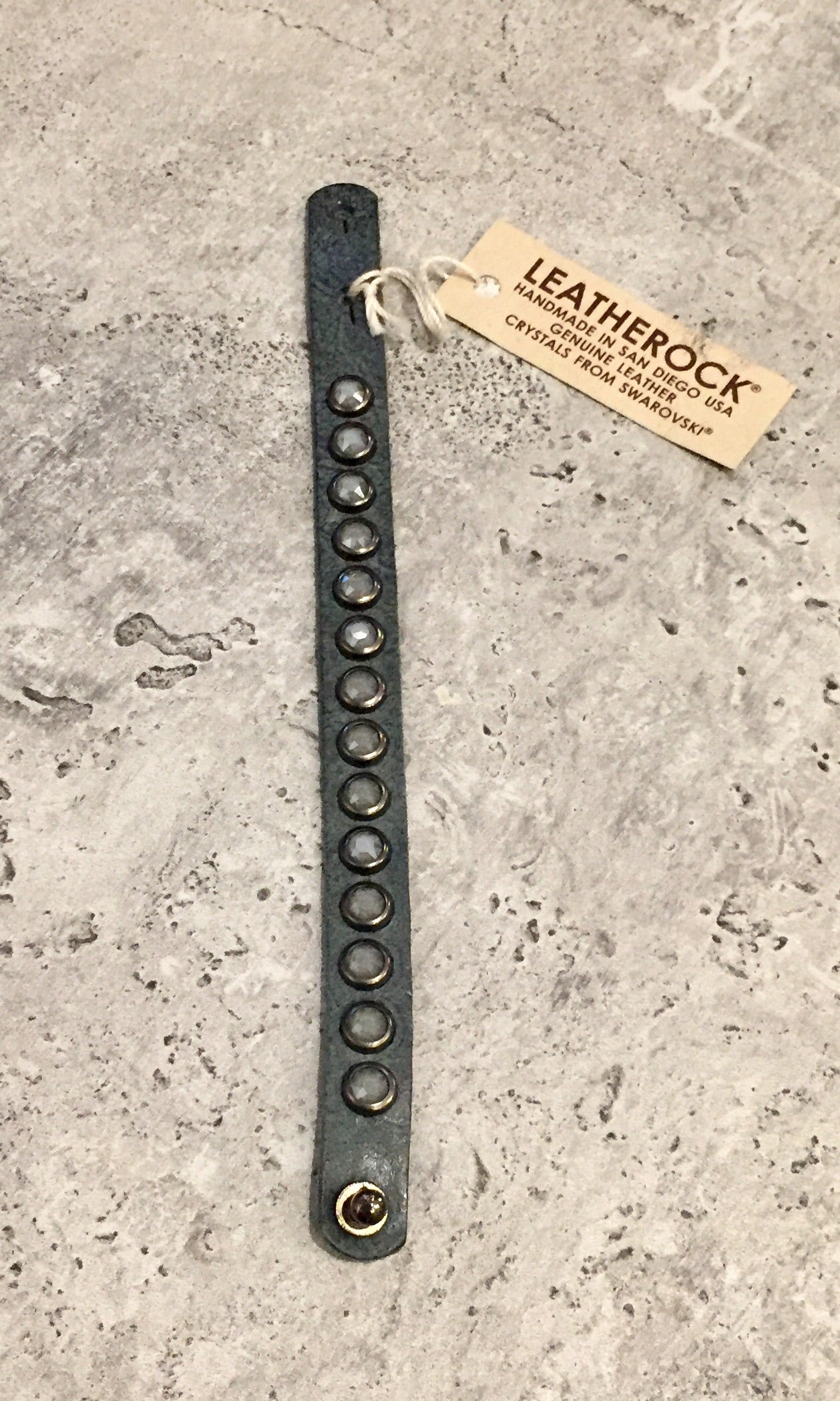 Leather wrap bracelet