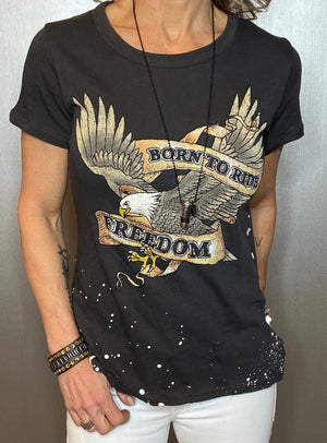 Born to ride graphic tee