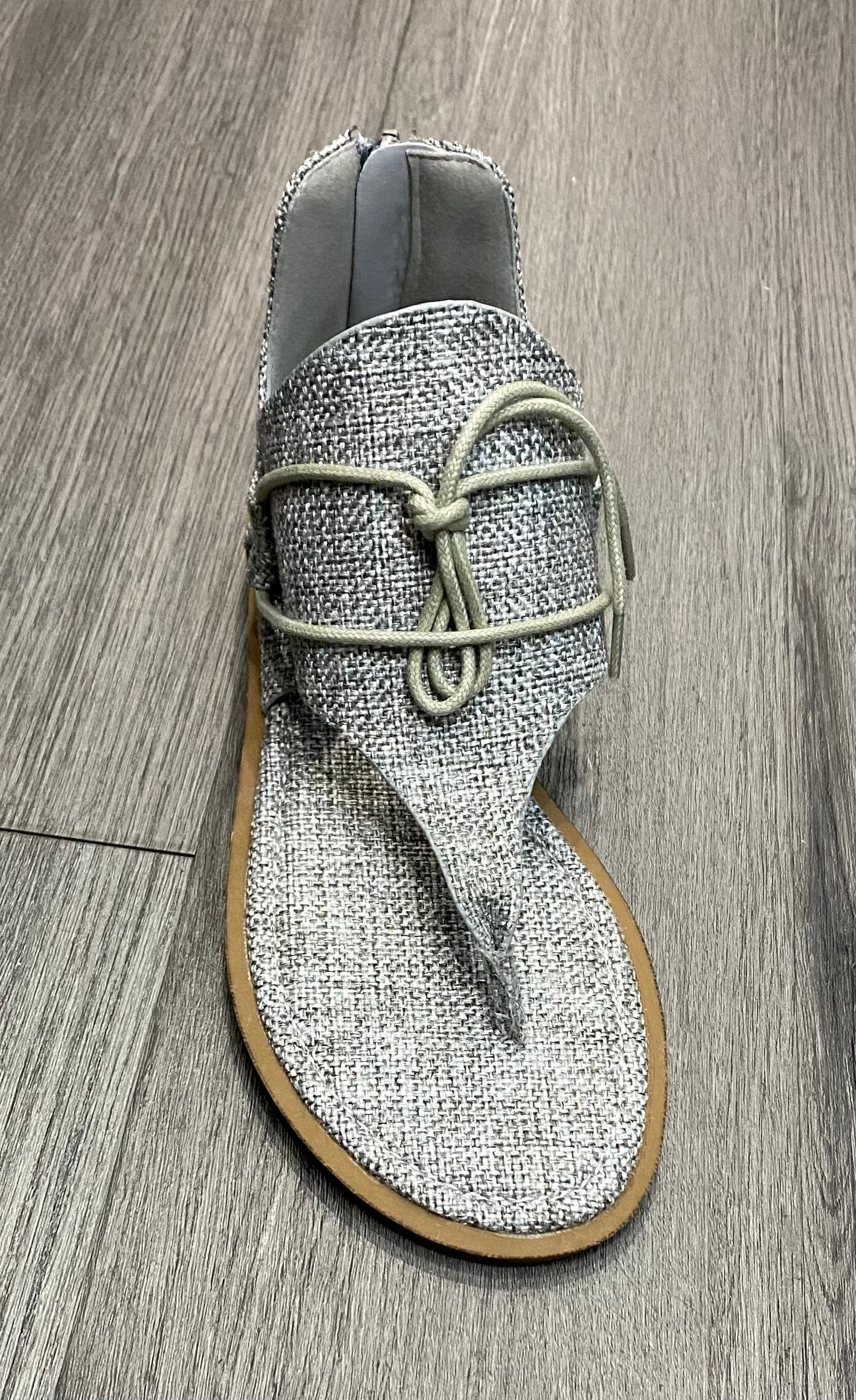 Grey sandal