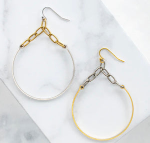 Circle earring